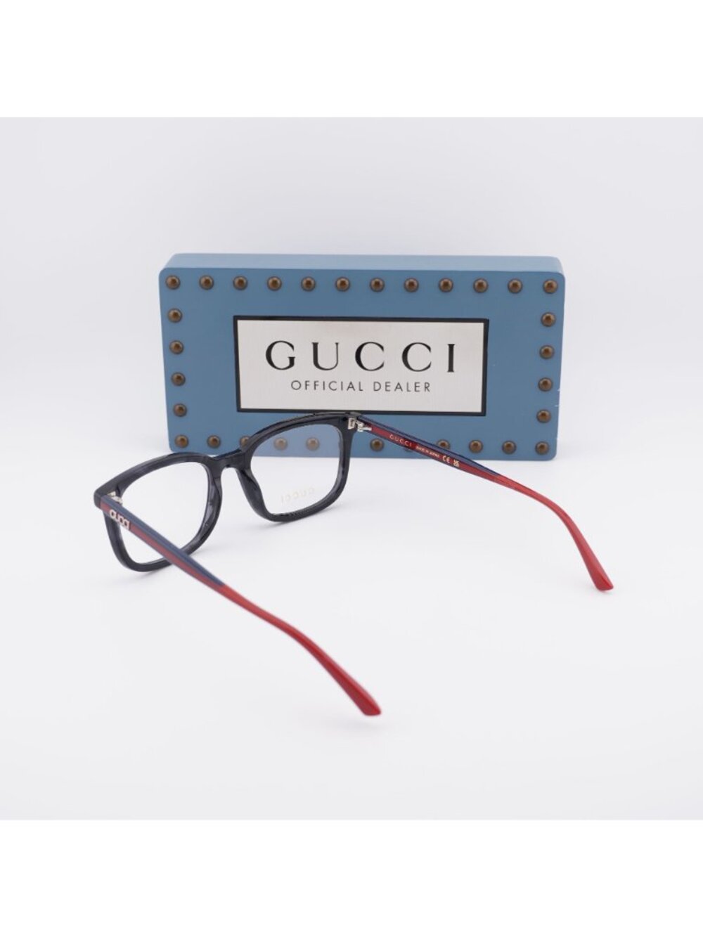 Gucci GG1928O 004 Square Eyeglasses – Grey Havana 53mm - Picture 10 of 11